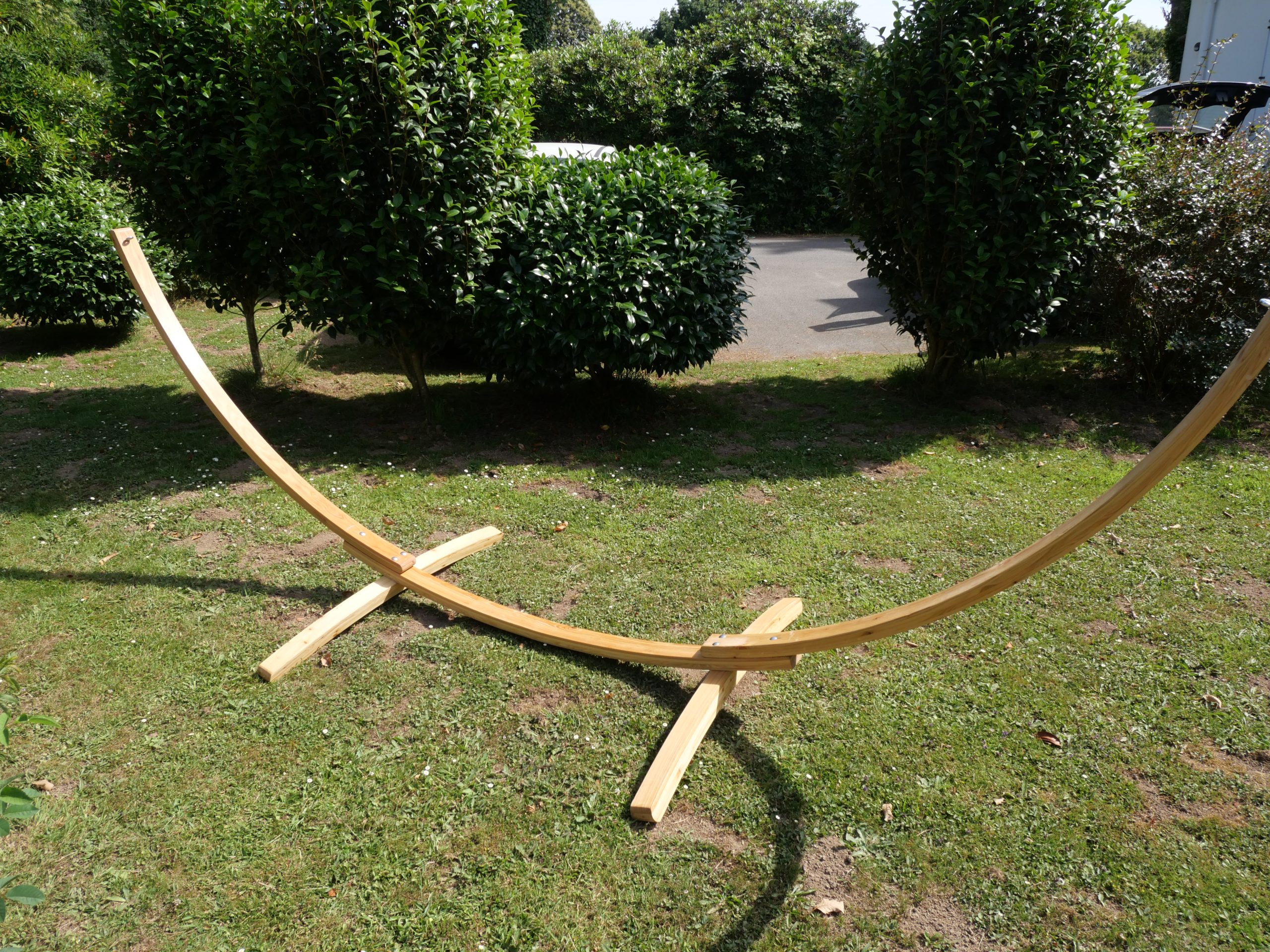 Petit support de hamac en bois mélèze