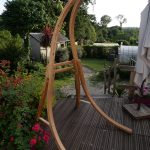 Support pour chaise hamac en bois mélèze